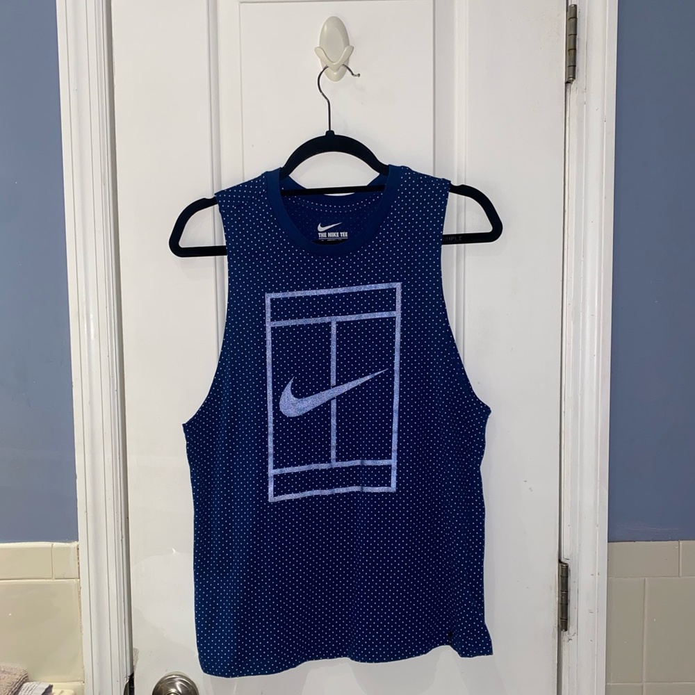 Nike Navy Sportswear Cut Off